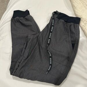 Med couture gray jogger scrubs